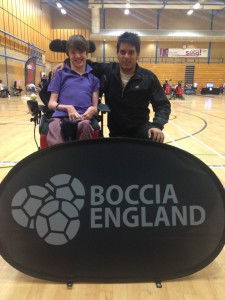 Alex and Sunil at the GB Championships, where Alex finished 6th