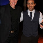 Bhavdeep with Paralympic Gold Medalist, Danny Crates